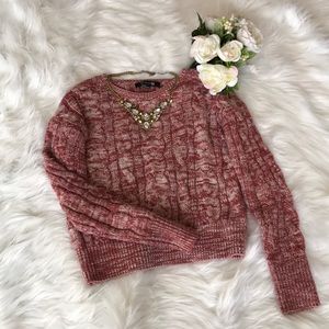 Cropped sweater